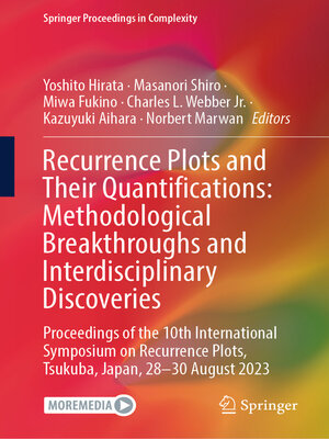 cover image of Recurrence Plots and Their Quantifications